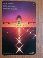 T-526 - JAPAN, Japon, Nipon, TELECARD, PHONECARD, AVION, PLANE, AVIO NTT 251-302 - Aerei