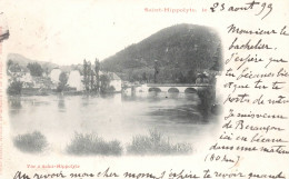 Saint Hippolyte , Le .. - Vue à Saint-Hippolyte Carte Nuage Précurseur Emile Blazer Articles De Fantaisie Montbéliard éd - Saint Hippolyte