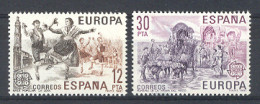 Spain. 1981 - Europa Ed 2615-16 (**) - 1981