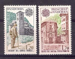 Andorra -Franc 1979 Europa. Y=276-77 E=297-98 (**) - 1979