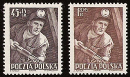 Poland Stamps MNH ZC 645-46: Miner's Day - Neufs