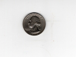 USA - Pièce 1/4 Dollar Washington Quarter  1969 TTB/VF  KM.164a - 1932-1998: Washington