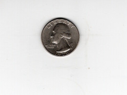 USA - Pièce 1/4 Dollar Washington Quarter  1970D TTB/VF  KM.164a - 1932-1998: Washington