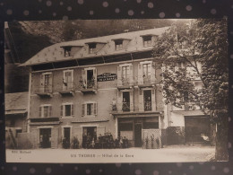THONE 74 - HOTEL DE LA GARE - TRES BELLE ANIMATION GROS PLAN - Thônes