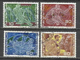 8270-SERIE COMPLETA LIECHTENSTEIN 1969 Nº 458/461 - Used Stamps