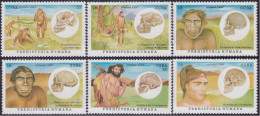 CUBA - Les Hommes Préhistoriques Année 1997 N° 3675/3680 Neufs Sans Charnière - Prehistory