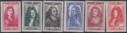 France  .  Y&T   .    612/617  .       **      .   Neuf Avec Gomme Et SANS Charnière - Unused Stamps