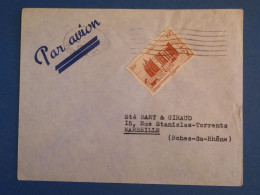 BP0 AOF SENEGAL  BELLE LETTRE  1955  DAKAR A  MARSEILLE FRANCE   ++ AFFRANCH. INTERESSANT - Covers & Documents