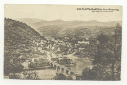 07/CPA - Vals Les Bains - Vue Générale - Vals Les Bains