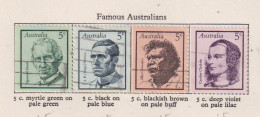 AUSTRALIA  - 1968 Famous Australians Set Used As Scan - Used Stamps