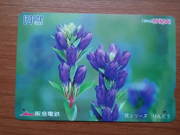 T-541 - JAPAN, Japon, Nipon, Carte Prepayee, Prepaid Card, Lagare Card KANSAI, FLOWER, FLEUR - Other & Unclassified