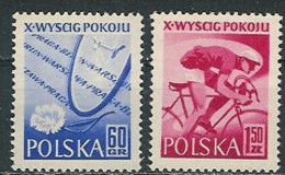 Poland Stamps MNH ZC 871-72: Sport Cycling Peace Race - Neufs