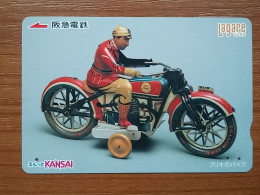 T-542 - JAPAN, Japon, Nipon, Carte Prepayee, Prepaid Card, Lagare Card KANSAI, MOTO, MOTORBIKE, MOTOR - Other & Unclassified