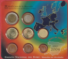 COFFRET EUROS ESPAGNE 2004 NEUF FDC - 8 MONNAIES - Spagna