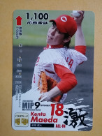 T-543 - JAPAN, Japon, Nipon, Carte Prepayee, Prepaid Card, BUS CARD, BASEBALL, KENTA MAEDA - Other & Unclassified