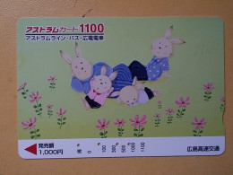 T-544 - JAPAN, Japon, Nipon, Carte Prepayee, Prepaid Card, BUS CARD,  - Other & Unclassified