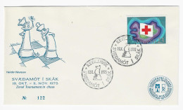 Iceland 1975 - Chess Cancel On Commemorative Envelope - Schaken