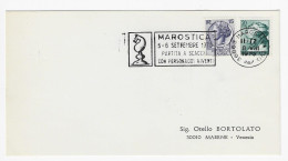 CHESS Italy 1970, Marostica - Chess Meter On Card - Scacchi