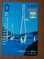 T-545 - JAPAN, Japon, Nipon, Carte Prepayee, Prepaid Card, BUS CARD,  - Sonstige & Ohne Zuordnung