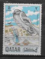 QATAR   N° 149    * *   Upu Pigeon - UPU (Universal Postal Union)