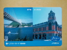 T-547 - JAPAN, Japon, Nipon, Carte Prepayee, Prepaid Card, CARD, BUILDING - Andere & Zonder Classificatie