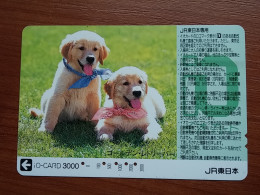 T-548 - JAPAN, Japon, Nipon, Carte Prepayee, Prepaid Card, CARD, DOG, CHIEN - Otros & Sin Clasificación