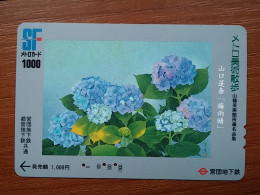 T-549 - JAPAN, Japon, Nipon, Carte Prepayee, Prepaid Card, CARD, PAINTING, PEINTURE - Altri & Non Classificati