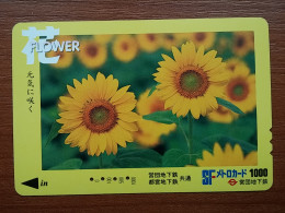 T-549 - JAPAN, Japon, Nipon, Carte Prepayee, Prepaid Card, CARD, FLOWER, FLEUR - Andere & Zonder Classificatie