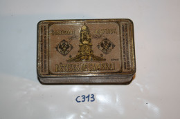 C313 Ancienne Boite En Métal - Les Bétises De Cambrai - Tournai - Vintage - Boîtes