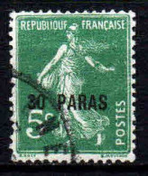 Levant  - 1921 - Tb De France  Surch  - N° 28  - Oblit - Used - Used Stamps