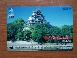 T-550 - JAPAN, Japon, Nipon, Carte Prepayee, Prepaid Card, CARD, BUILDING - Other & Unclassified