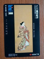 T-550 - JAPAN, Japon, Nipon, Carte Prepayee, Prepaid Card, CARD, PAINTING, PEINTURE - Sonstige & Ohne Zuordnung