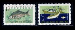 North Vietnam Viet Nam MNH Perf Stamps  1963 : Fishing Industry / Fish / Ship (Ms128) - Viêt-Nam