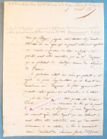 ● L.A.S 1817 CUVILLIER - AZEMAR - D'HOCQUINCOURT - CREQUI - ADHEMAR De Provence - ACLOQUE - Pastoret - Lettre Autographe - Personnages Historiques
