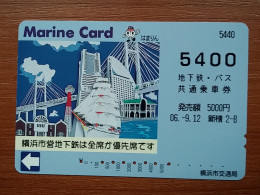 T-553 - JAPAN, Japon, Nipon, Carte Prepayee, Prepaid Card,  - Other & Unclassified