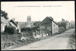 50 SAINT SAUVEUR LENDELIN - ENTREE DU BOURG, ROUTE DE PERIERS - Autres & Non Classés