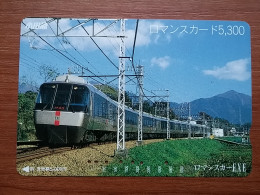 T-554 - JAPAN, Japon, Nipon, Carte Prepayee, Prepaid Card, CARD, RAILWAY, TRAIN, CHEMIN DE FER - Andere & Zonder Classificatie