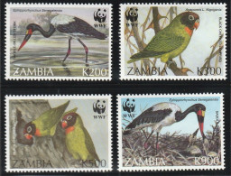 Zambia 1996, Postfris MNH, WWF, Birds - Zambie (1965-...)