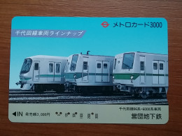 T-527 - JAPAN, Japon, Nipon, Carte Prepayee, Prepaid Card, RAILWAY, TRAIN, CHEMIN DE FER - Otros & Sin Clasificación