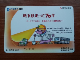 T-527 - JAPAN, Japon, Nipon, Carte Prepayee, Prepaid Card, FROG, LA GRENOUILLE - Other & Unclassified