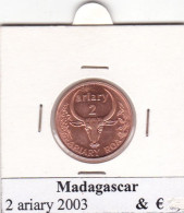 MADAGASCAR 2 ARIARY  ANNO 2003  COME DA FOTO - Madagascar