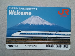 T-548 - JAPAN, Japon, Nipon, Carte Prepayee, Prepaid Card, Chemin De Fer, Railway, Train - Trains