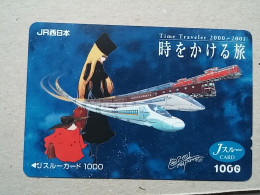 T-548 - JAPAN, Japon, Nipon, Carte Prepayee, Prepaid Card, Chemin De Fer, Railway, Train - Trains