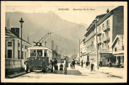 73 MODANE - QUARTIER DE LA GARE - Modane