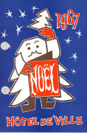 Programme Arbre De Noel Hotel De Ville De Paris 1967 - Programmes