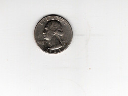USA - Pièce 1/4 Dollar Washington Quarter  1984P TTB/VF  KM.164a - 1932-1998: Washington