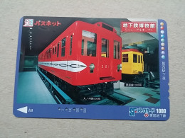 T-558 - JAPAN, Japon, Nipon, Carte Prepayee, Prepaid Card, Chemin De Fer, Railway, Train - Eisenbahnen