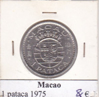 MACAO 1 PATACA  ANNO 1975 COME DA FOTO - Macau