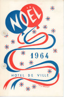 Programme Arbre De Noel Hotel De Ville De Paris 1964 - Programmes