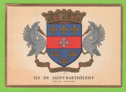 GUADELOUPE - SAINT-BARTHELEMY - OUANALAO - RATTACHEMENT - CARTE PREMIER JOUR - Saint Barthelemy